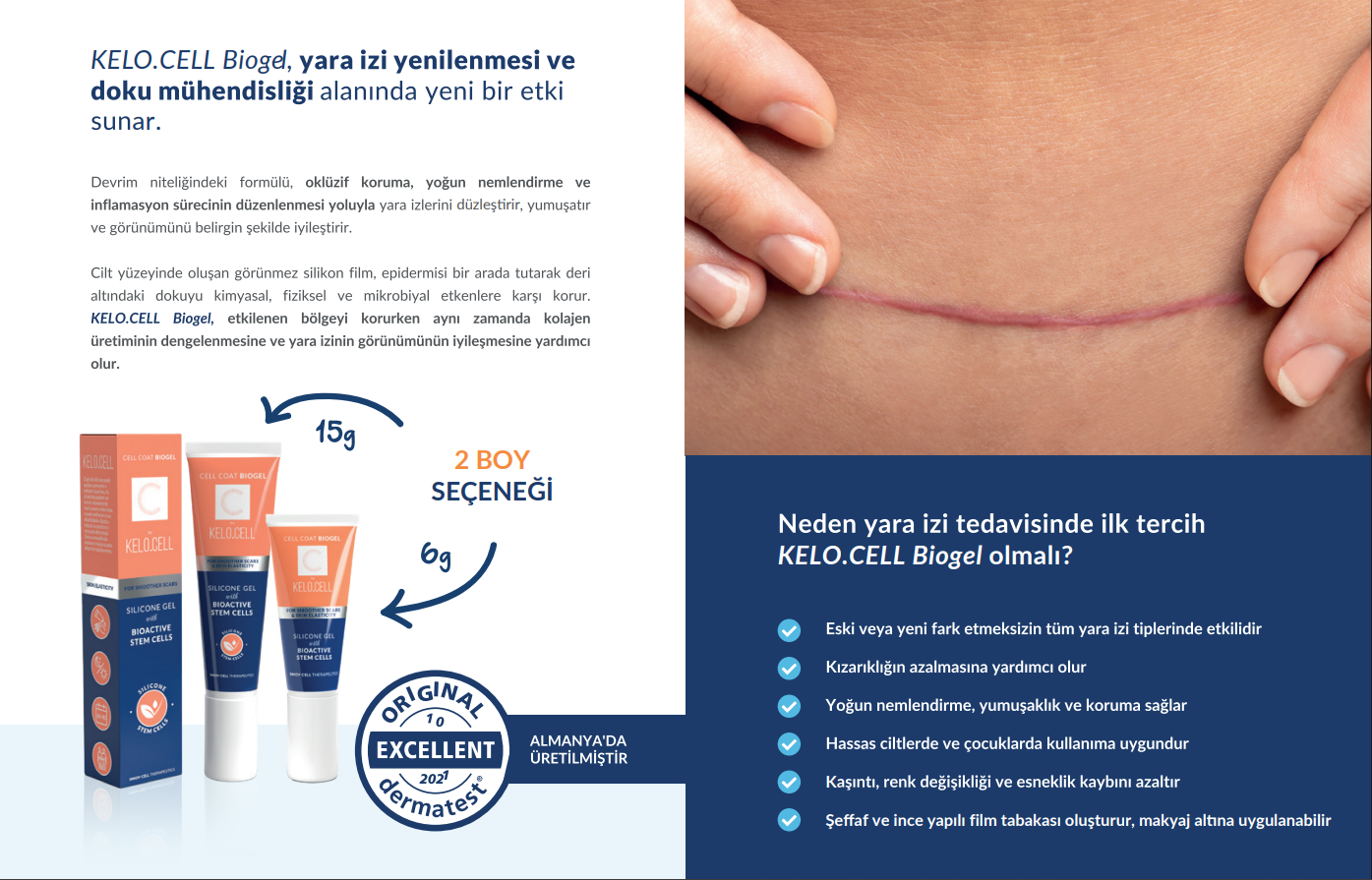 KELO.CELL Biogel Scar Care